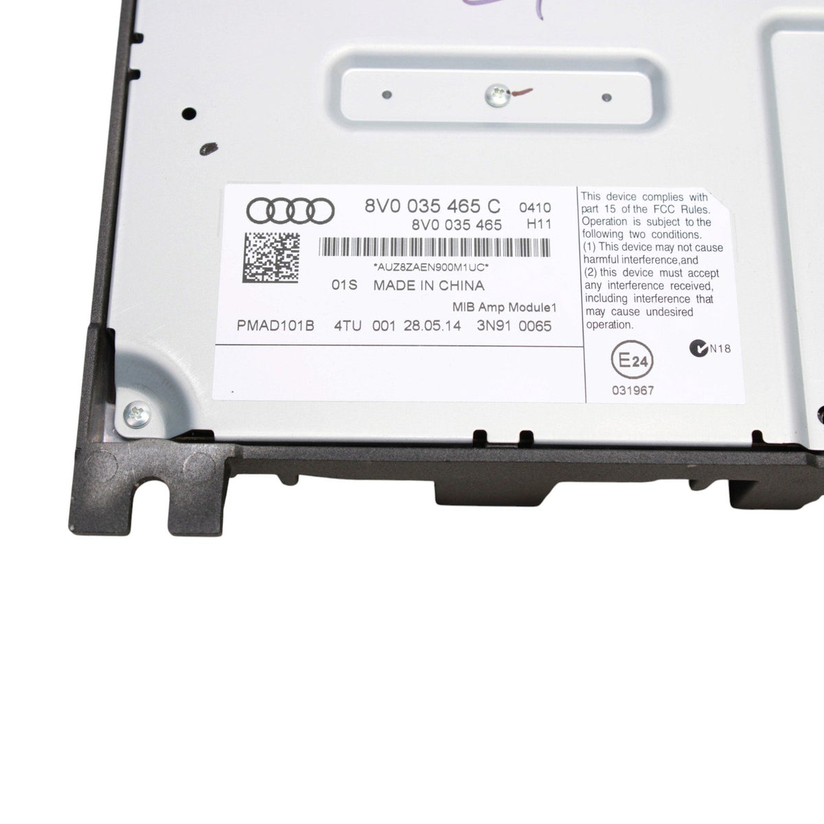 2015-2016 Audi S3 Bang & Olufsen Audio Radio Amplifier Control Module 8V0035465C