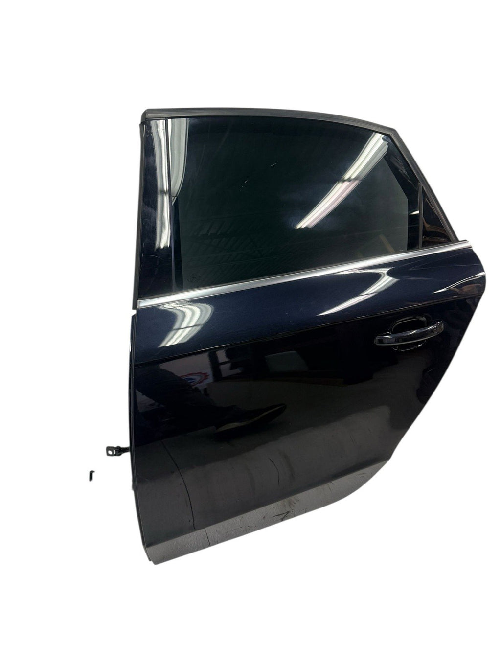 10-16 Audi S4 A4 REAR LEFT DRIVER SIDE DOOR ASSEMBLY MOONLIGHT BLUE LX5R OEM