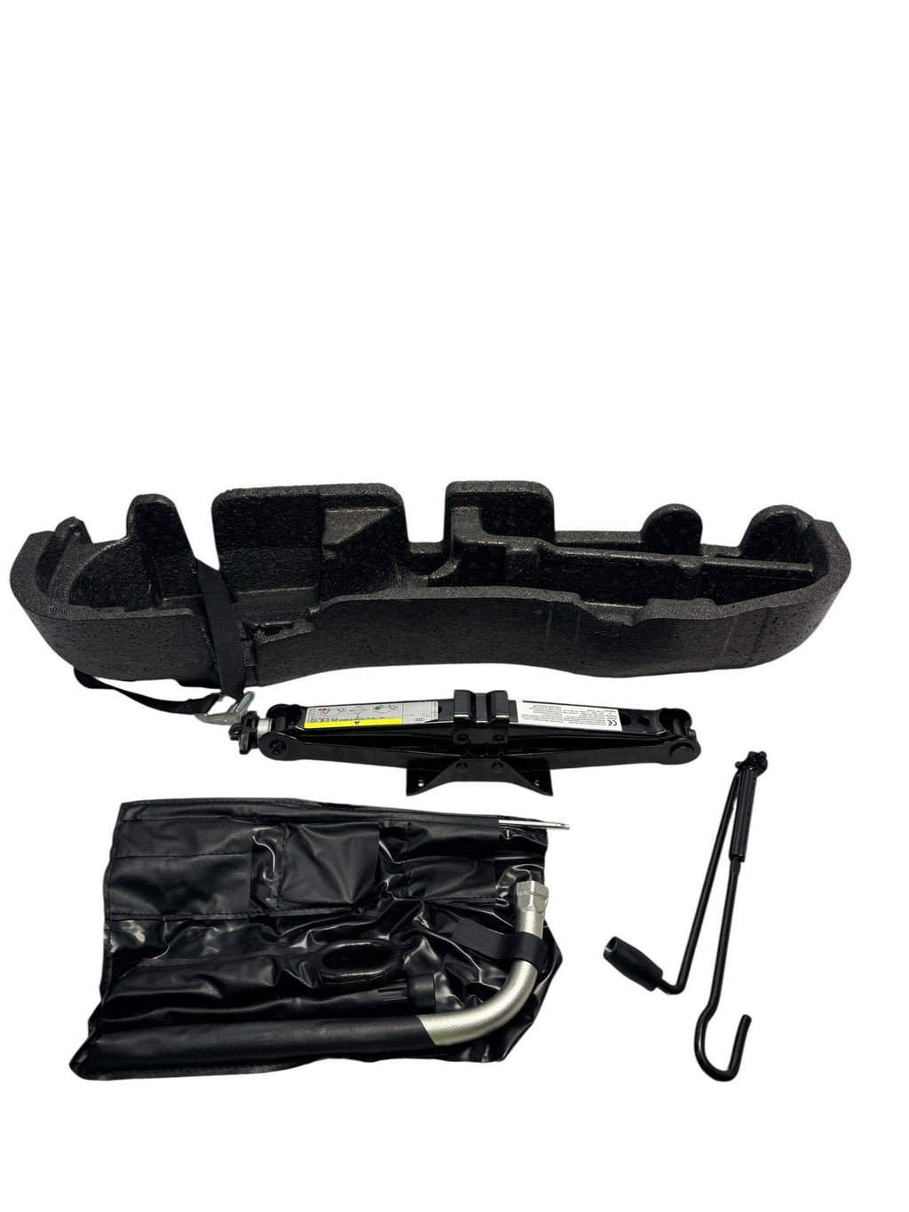 2015 - 2020 Audi A3 S3 Emergency Spare Tire Lift Jack Tool Kit & Foam insert
