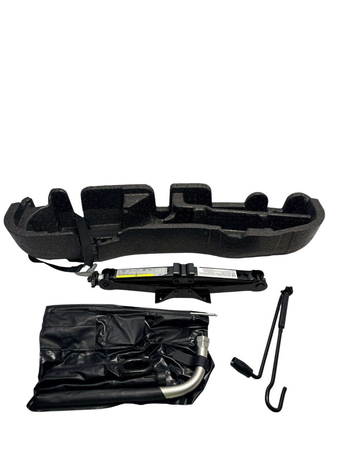 2015 - 2020 Audi A3 S3 Emergency Spare Tire Lift Jack Tool Kit & Foam insert