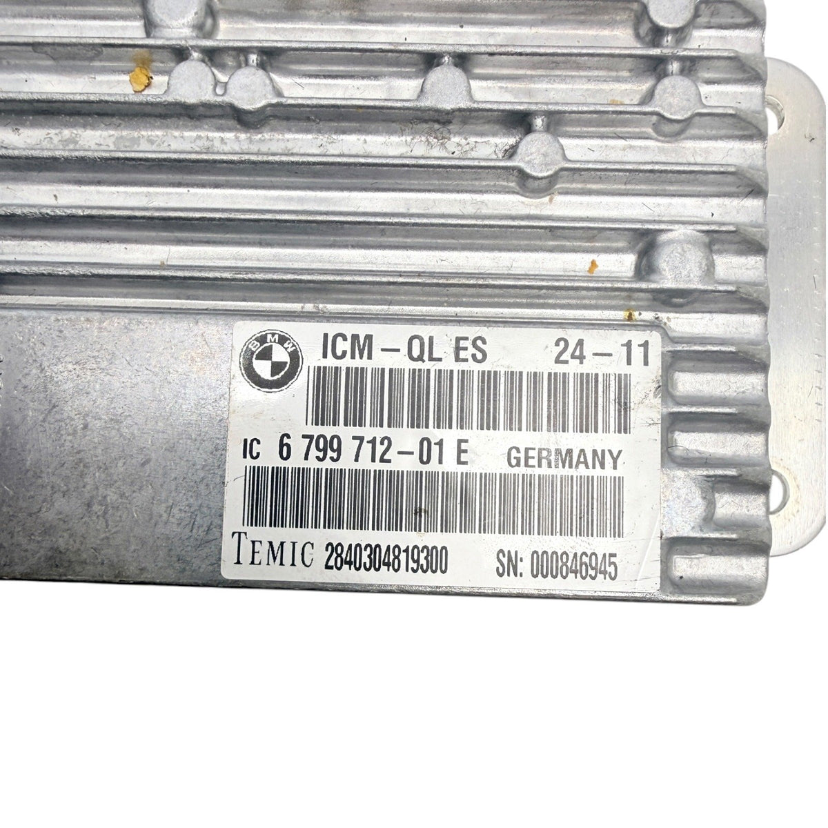 11-16 Bmw 528i 535i 550i F10 5 Series - ICM Control Module Unit Oem 6799712
