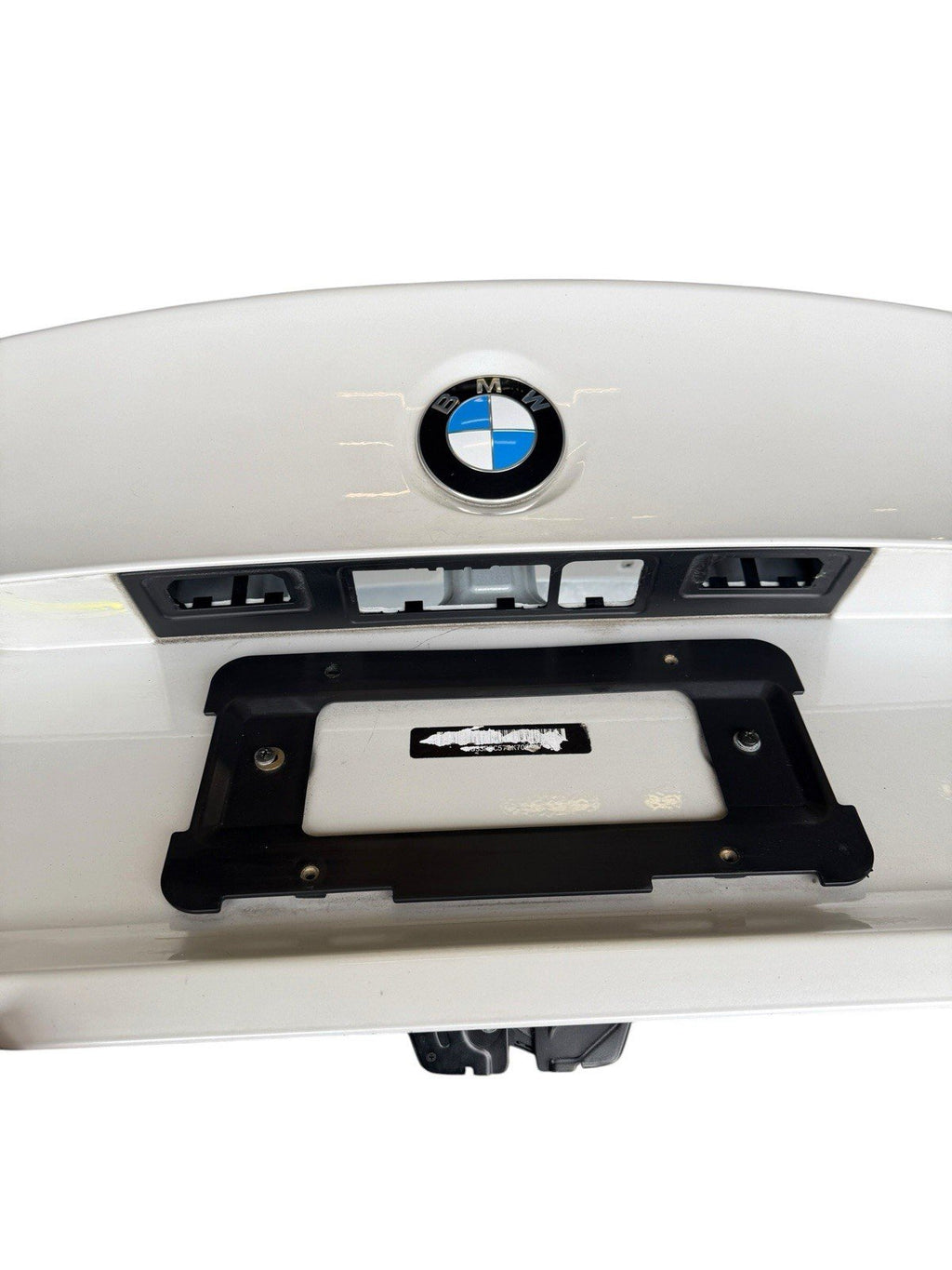 2015-2020 BMW M4 Coupe Rear Trunk Lid Hatch Cover Panel White OEM *Damage*