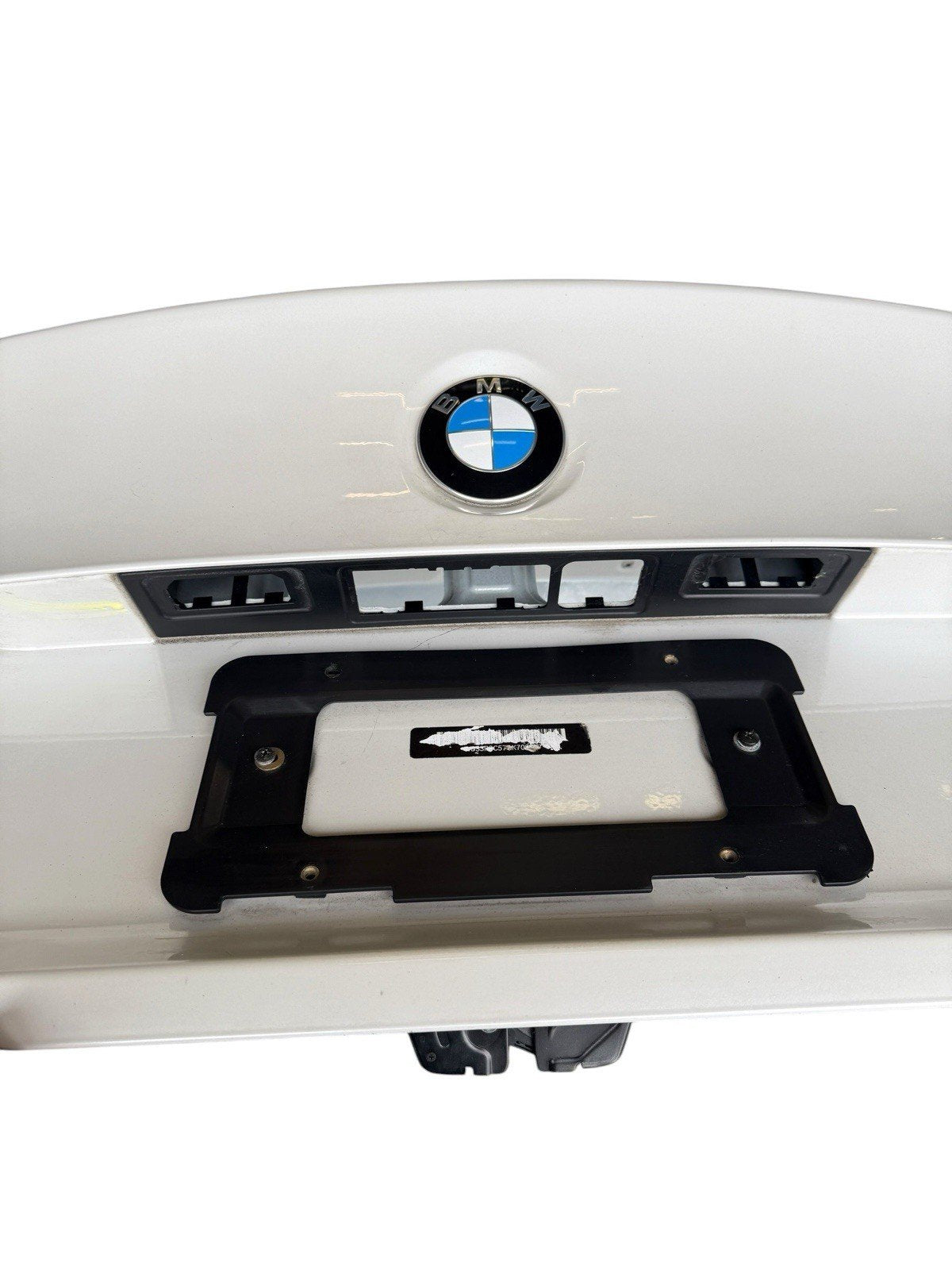 2015-2020 BMW M4 Coupe Rear Trunk Lid Hatch Cover Panel White OEM *Damage*
