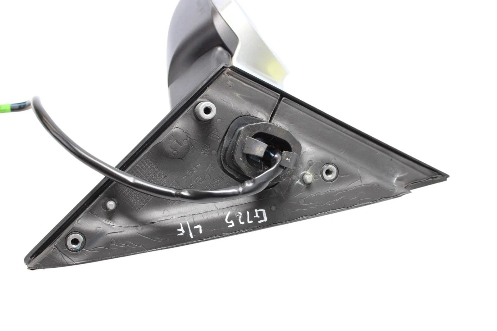 09-16 Audi B8 S4 A4 Front Left Driver Door Mirror Aluminum Autofold/Blind Spot
