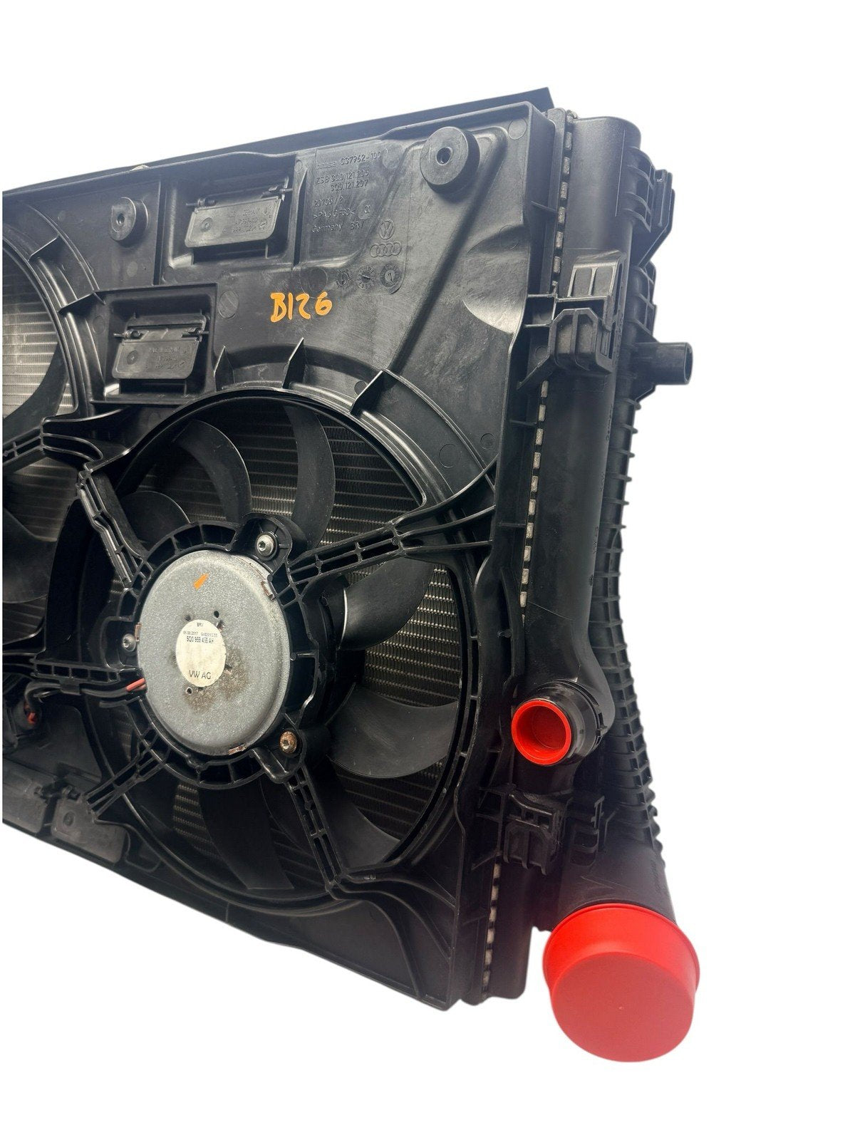 2015-2020 Audi S3 VW Golf R Radiator Cooling Fan Shroud Assembly Complete