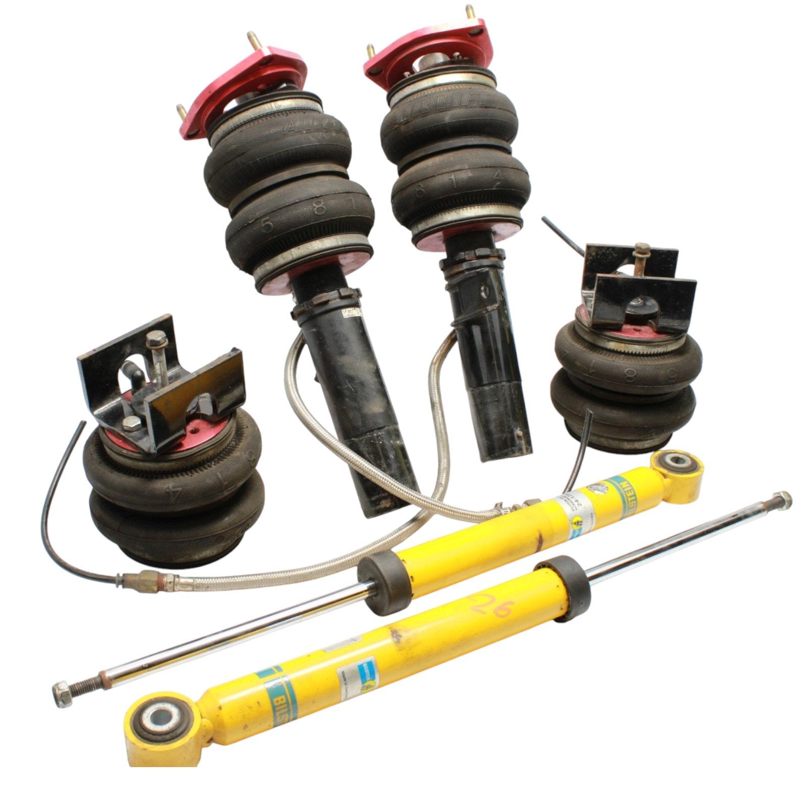 Mk5 Mk6 GTI Golf R Audi TT TTS Air Lift Performance Air Suspension Kit Front And Rear