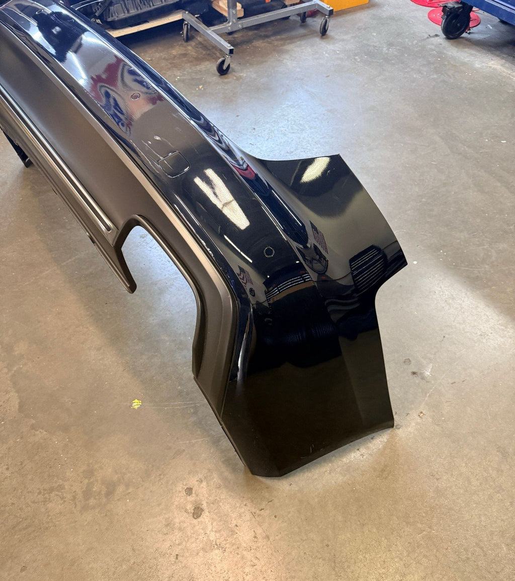 13-16 Audi S4 A4 S-Line B8.5 Rear Bumper Cover OEM MOONLIGHT BLUE LX5R *damage*