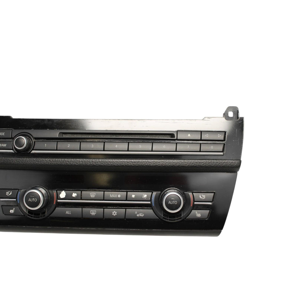 11-16 BMW 528i 535i 550i M5 F10 Climate Control Panel Radio Scratches & Peeling