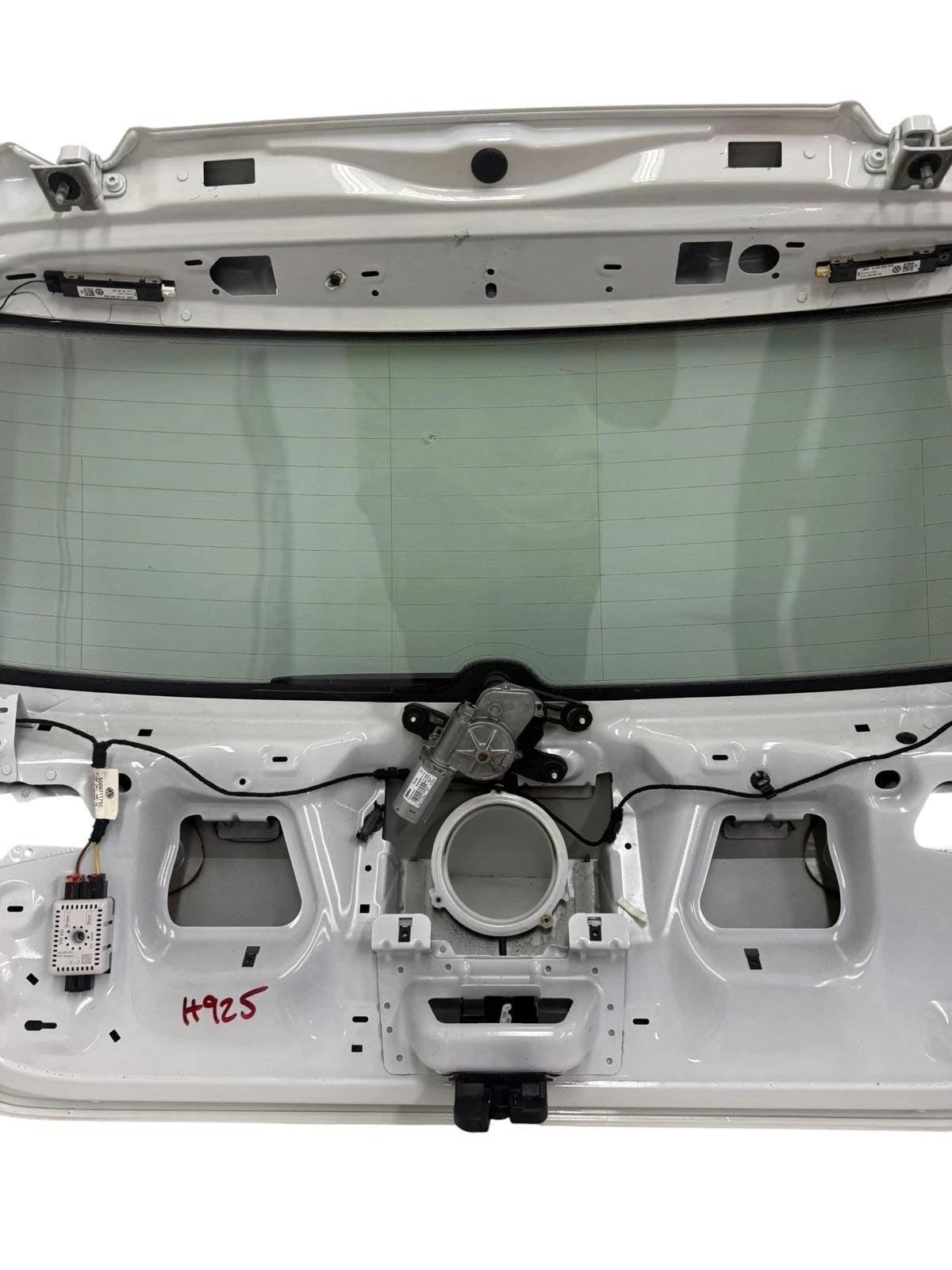 MK7 VW GTI GOLF R REAR HATCH TRUNK PURE WHITE GENUINE OEM 2015-2021 *SCRATCHED*