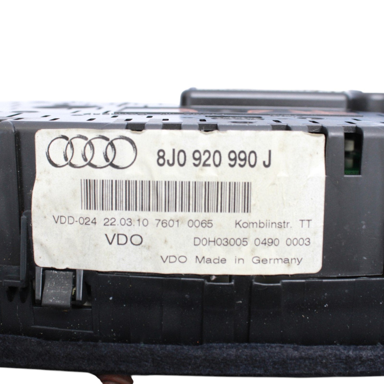 2009-2010 Audi TTS Speedometer Instrument Cluster 157k Miles 8J0920990J