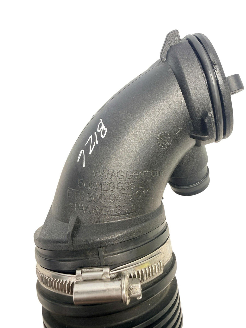 2015-2020 AUDI S3 2.0L ENGINE AIR INTAKE DUCT TUBE HOSE PIPE WITH INLET OEM