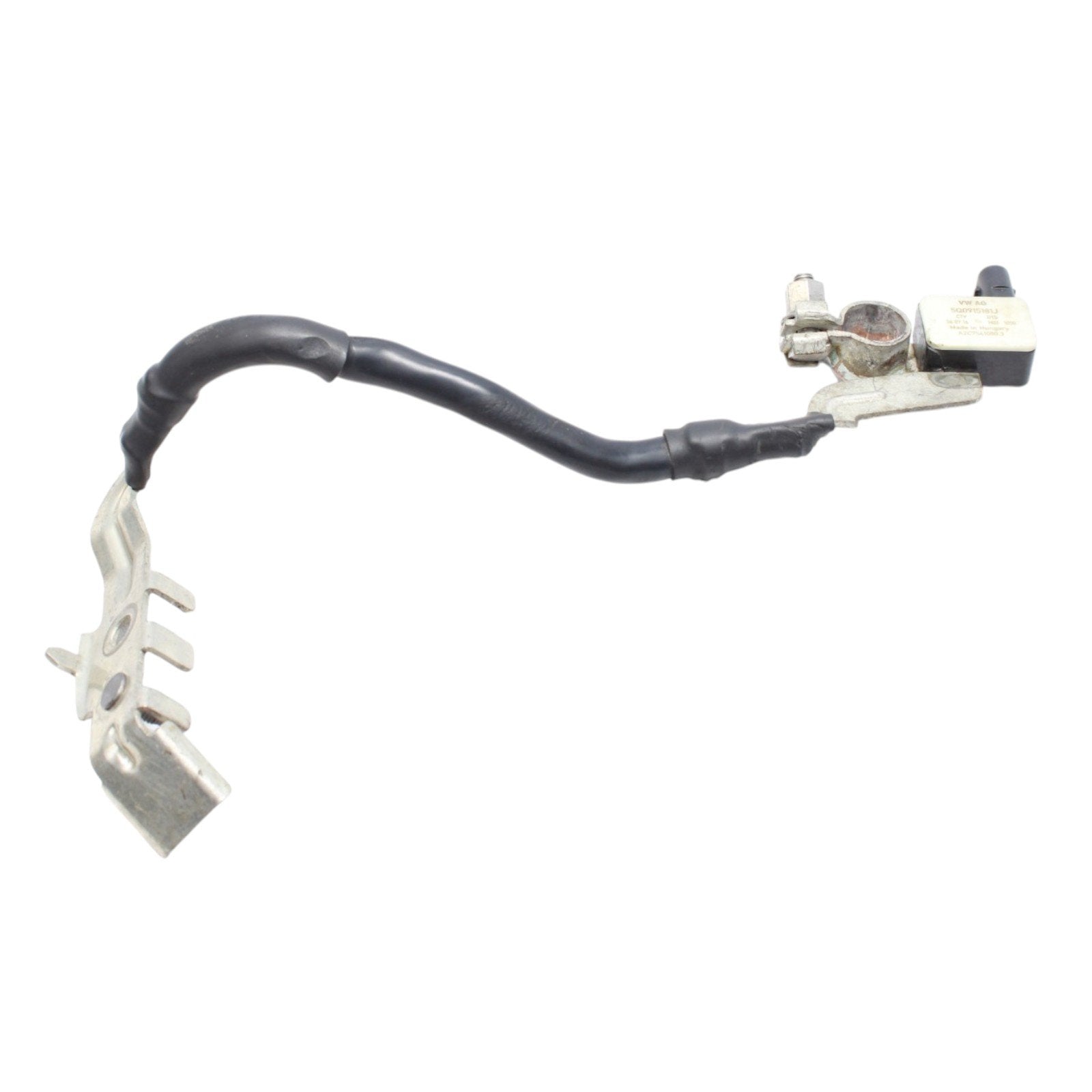 17-20 Audi A3 S3 Negative Battery Cable Ground Strap w Current Sensor 5Q0915181J