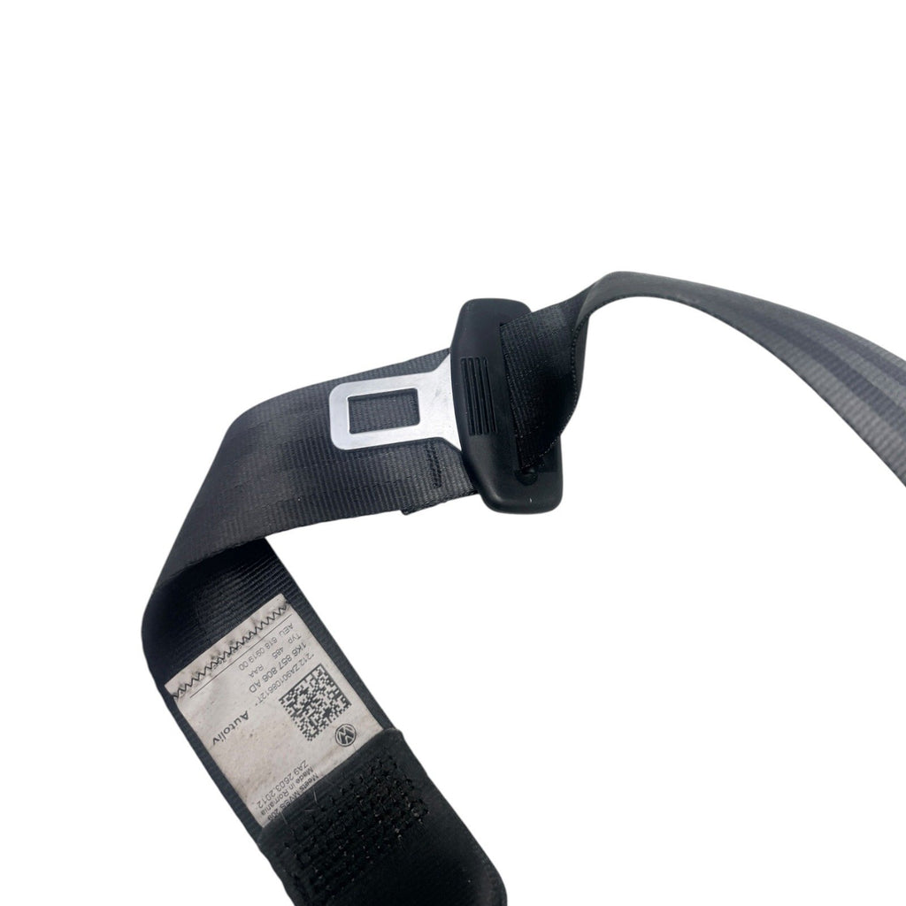 MK6 VW GTI Golf R Rear Right Seat Belt Black Seatbelt Genuine Oem 2010-2014