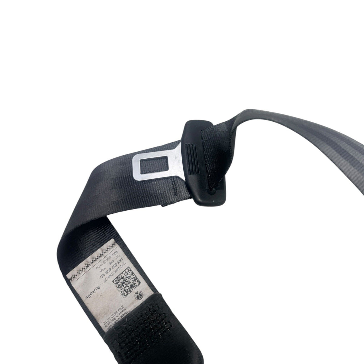 MK6 VW GTI Golf R Rear Right Seat Belt Black Seatbelt Genuine Oem 2010-2014