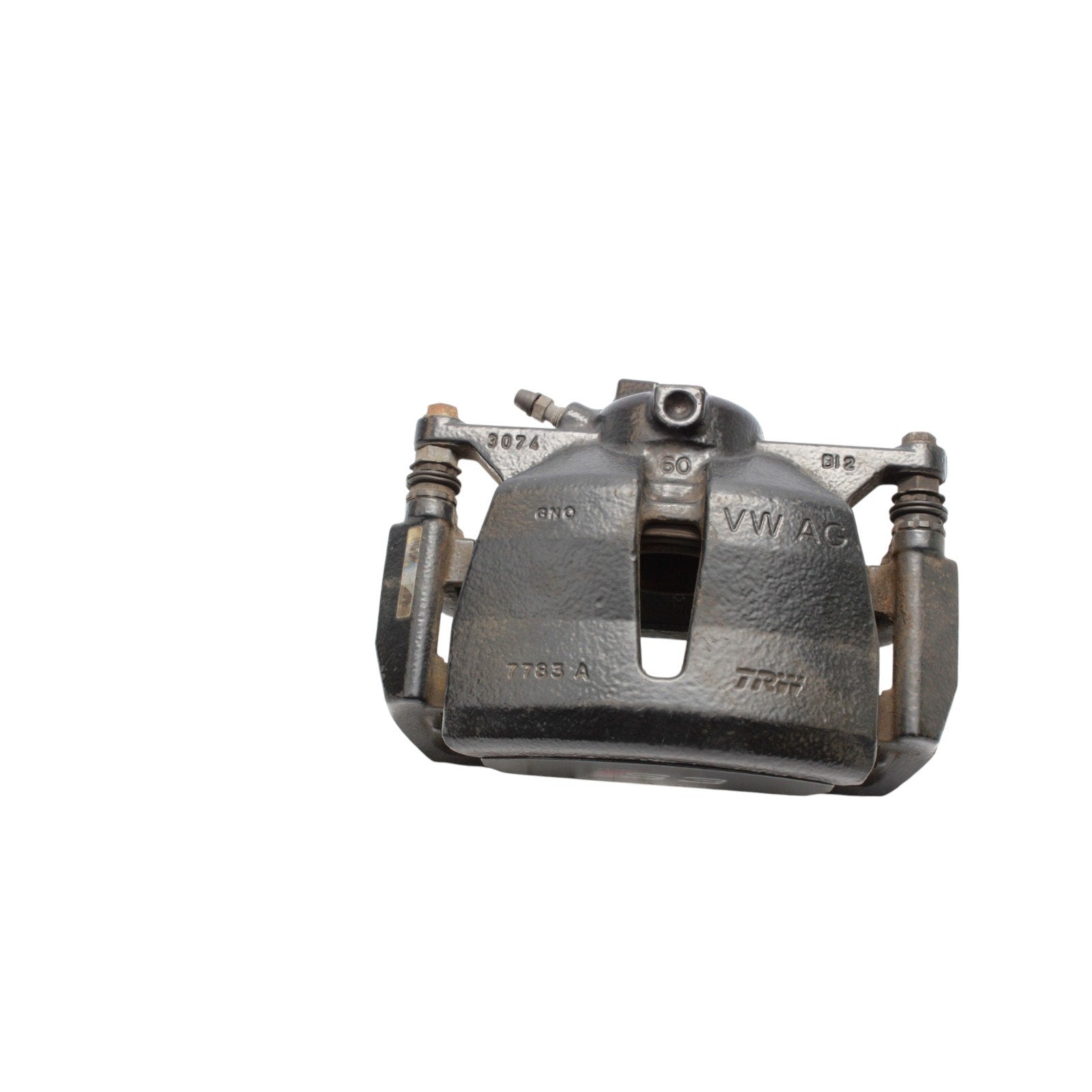 2015-2020 Audi S3 Front Brake Caliper & Carrier RH Black 8V0615124B 8V0615126B