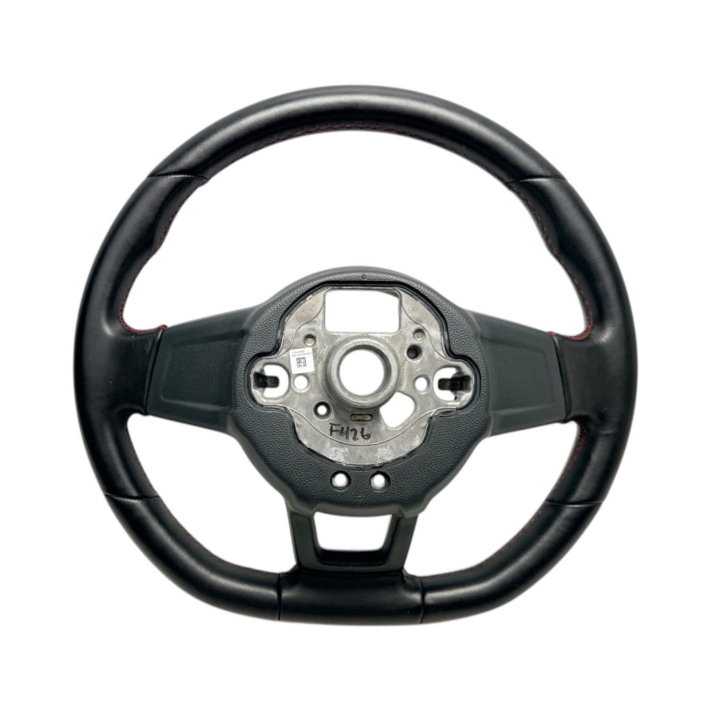 2018-2021 MK7 VW GTI Black Leather Steering Wheel Manual Trans MK7.5 Genuine