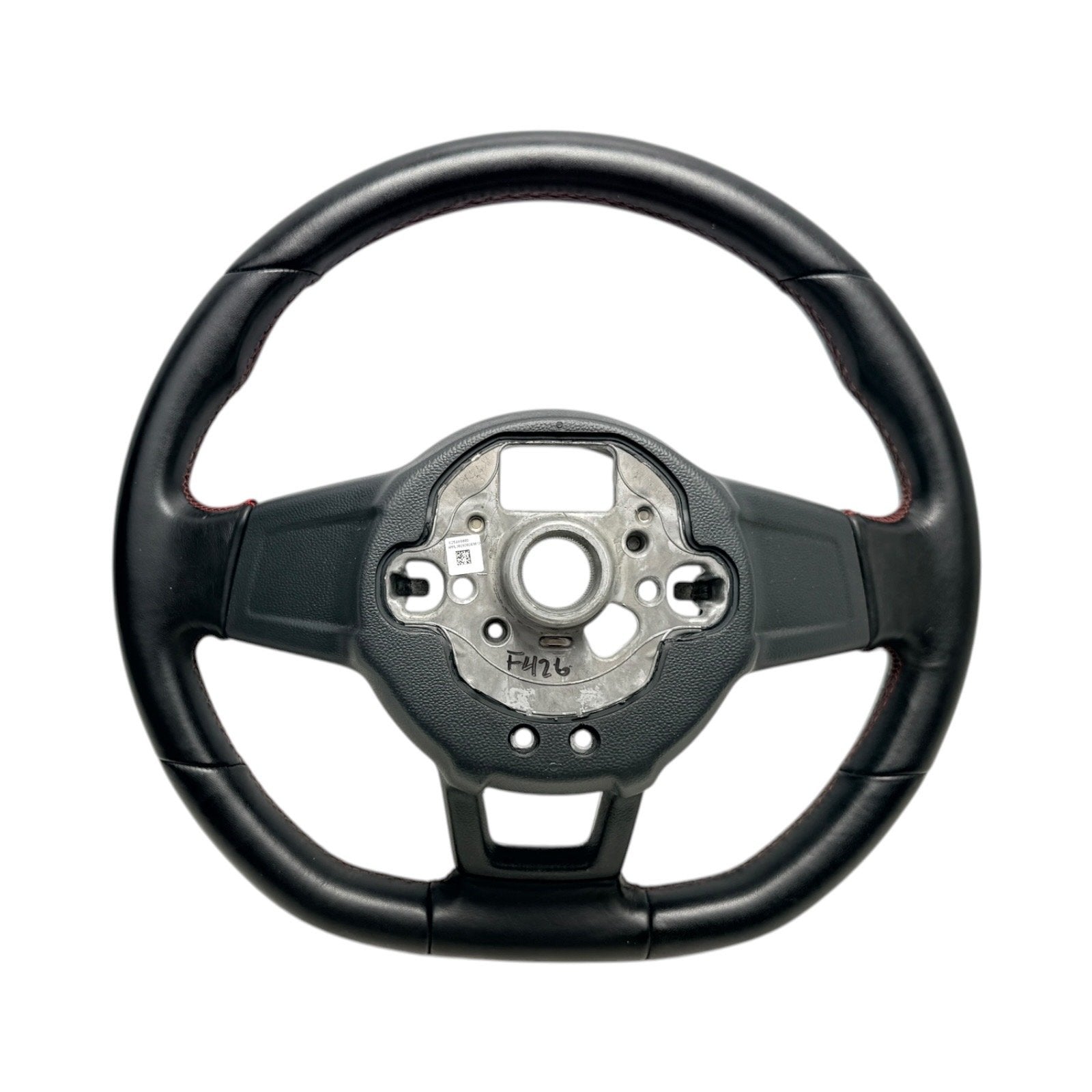2018-2021 MK7 VW GTI Black Leather Steering Wheel Manual Trans MK7.5 Genuine