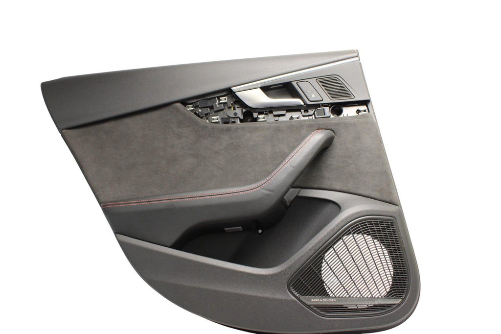 2018 - 2021 AUDI S4 A4 LH REAR DOOR TRIM PANEL ALCANTARA OEM 8W0867303