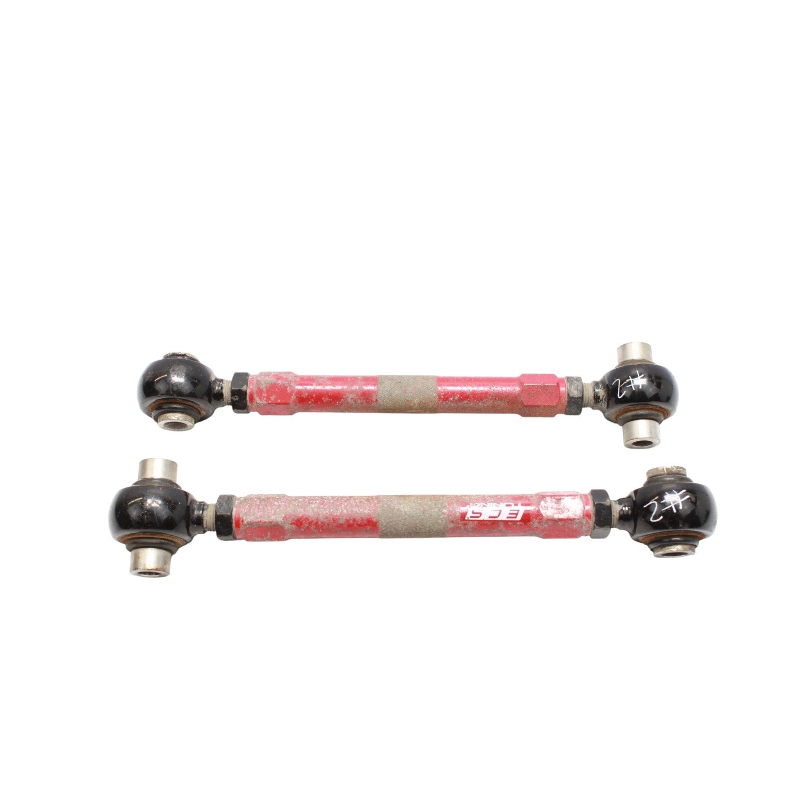 2015-2020 Audi S3 VW Golf R ECS Tuning Adjustable Rear Toe Arm Set *has wear*