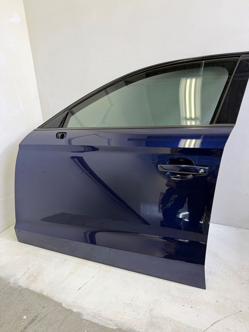 2015-2020 AUDI A3 S3 Front Left Driver Door Shell Panel Navarra Blue LX5H
