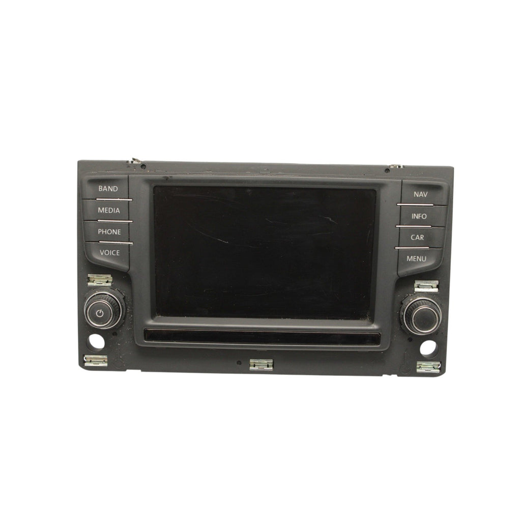 2015-2017 Volkswagen GTI Dash Radio Display Unit 5GM919605 *scratches