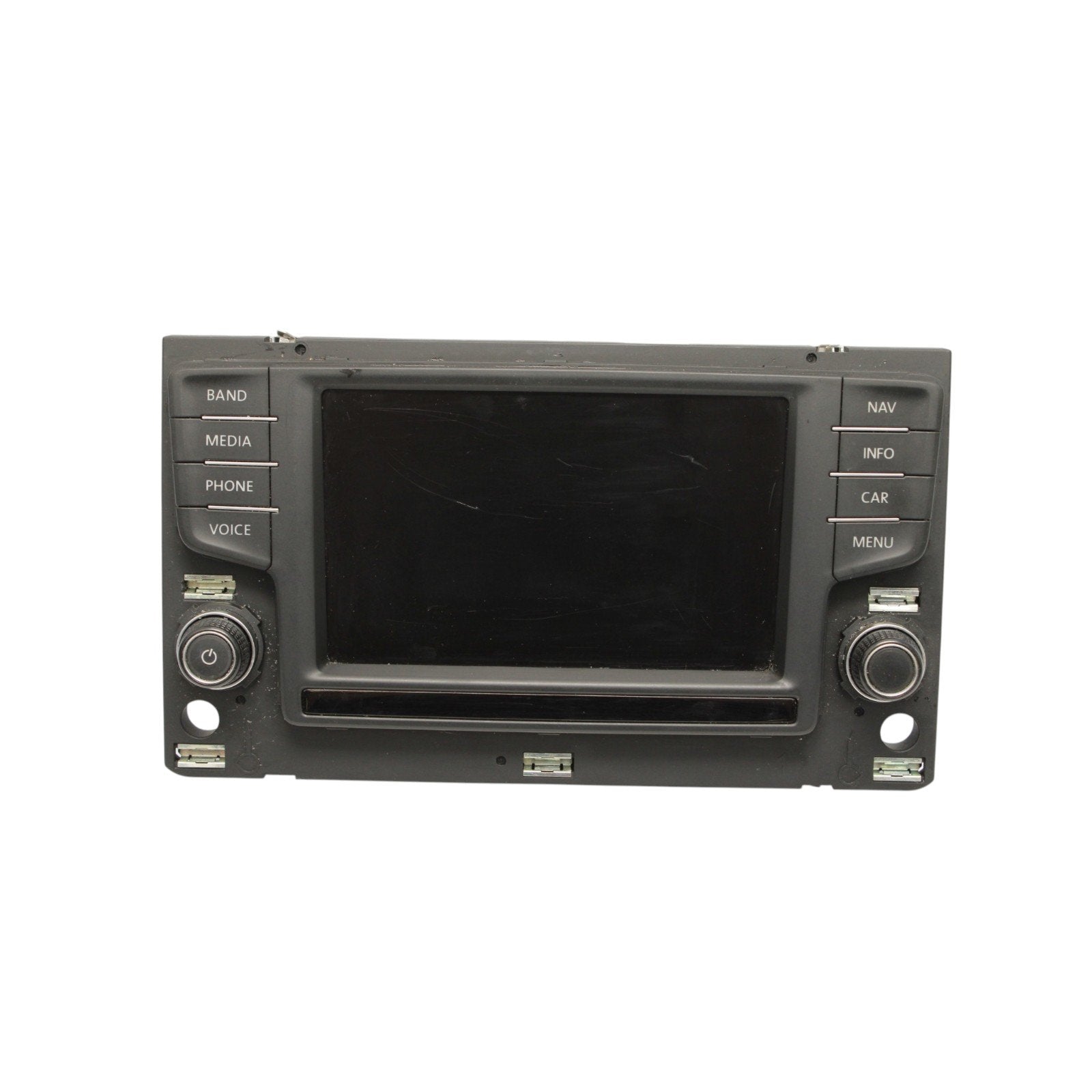 2015-2017 Volkswagen GTI Dash Radio Display Unit 5GM919605 *scratches