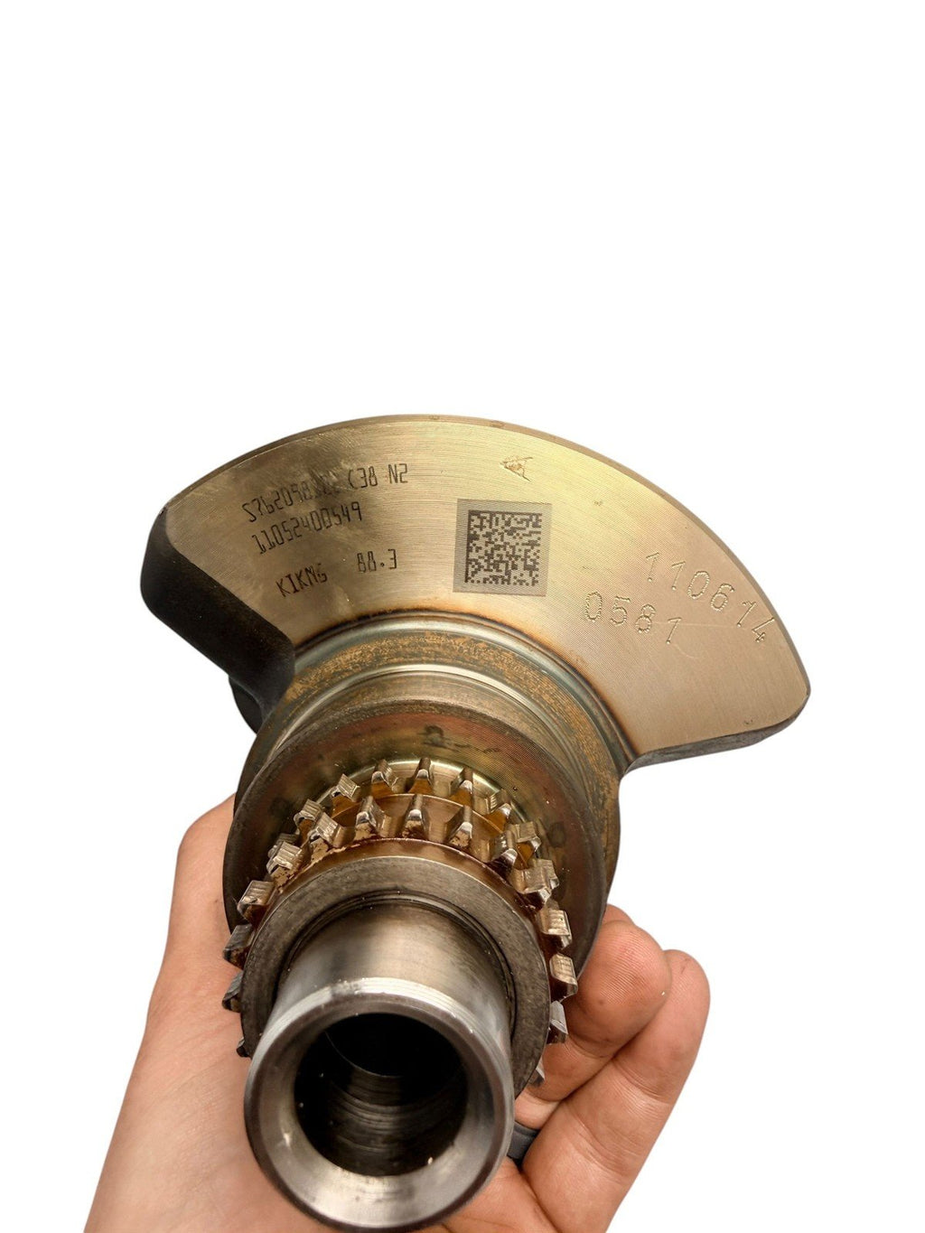 Crankshaft N63 BMW 4.4L 550i 650i 750i X5 X6 2009-2019 (SPUN BEARING SEE PICS)