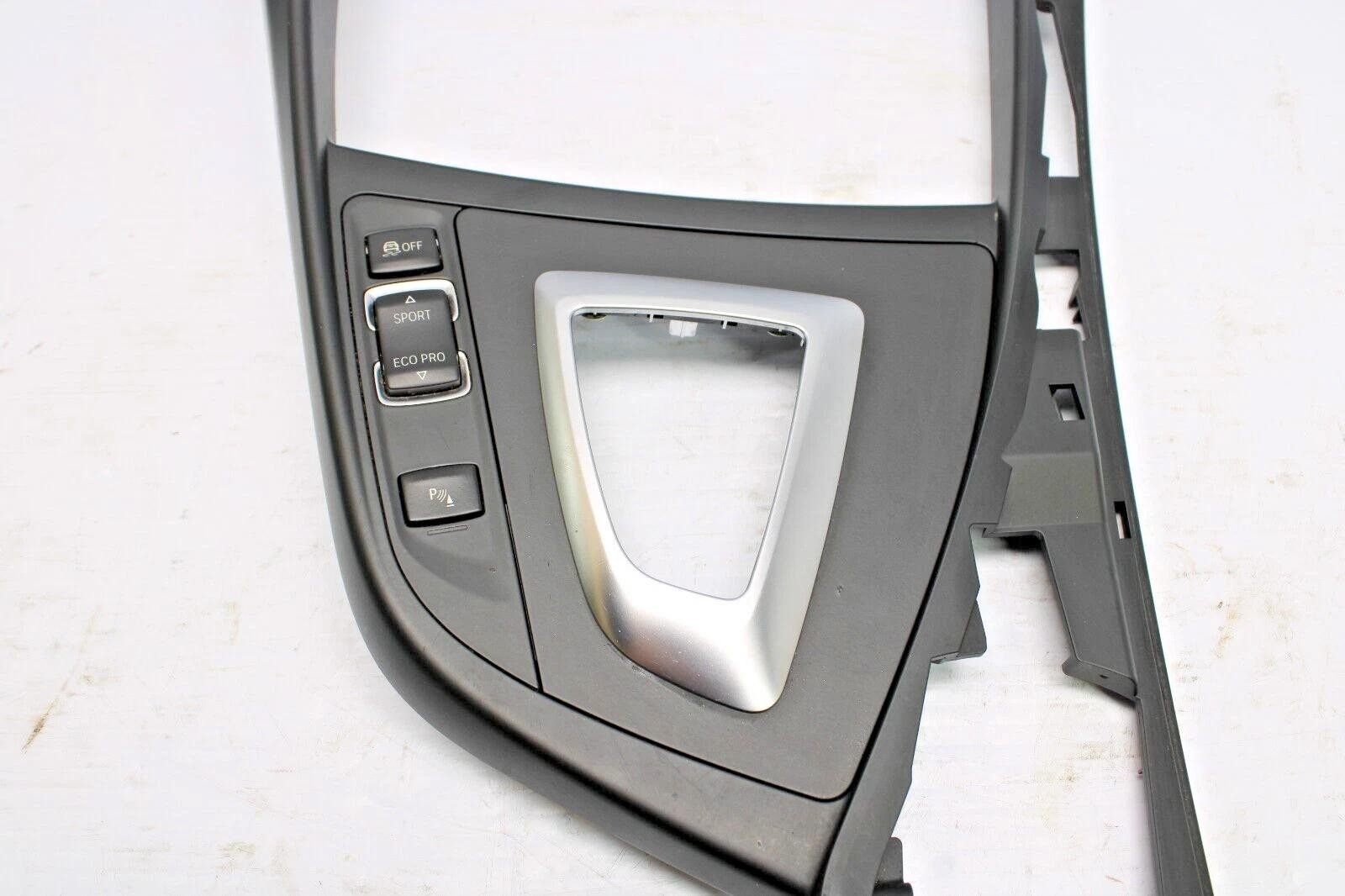 2014-2016 BMW M235I F22 CENTER CONSOLE TRIM BEZEL PANEL W/ TRACTION SWITCH OEM