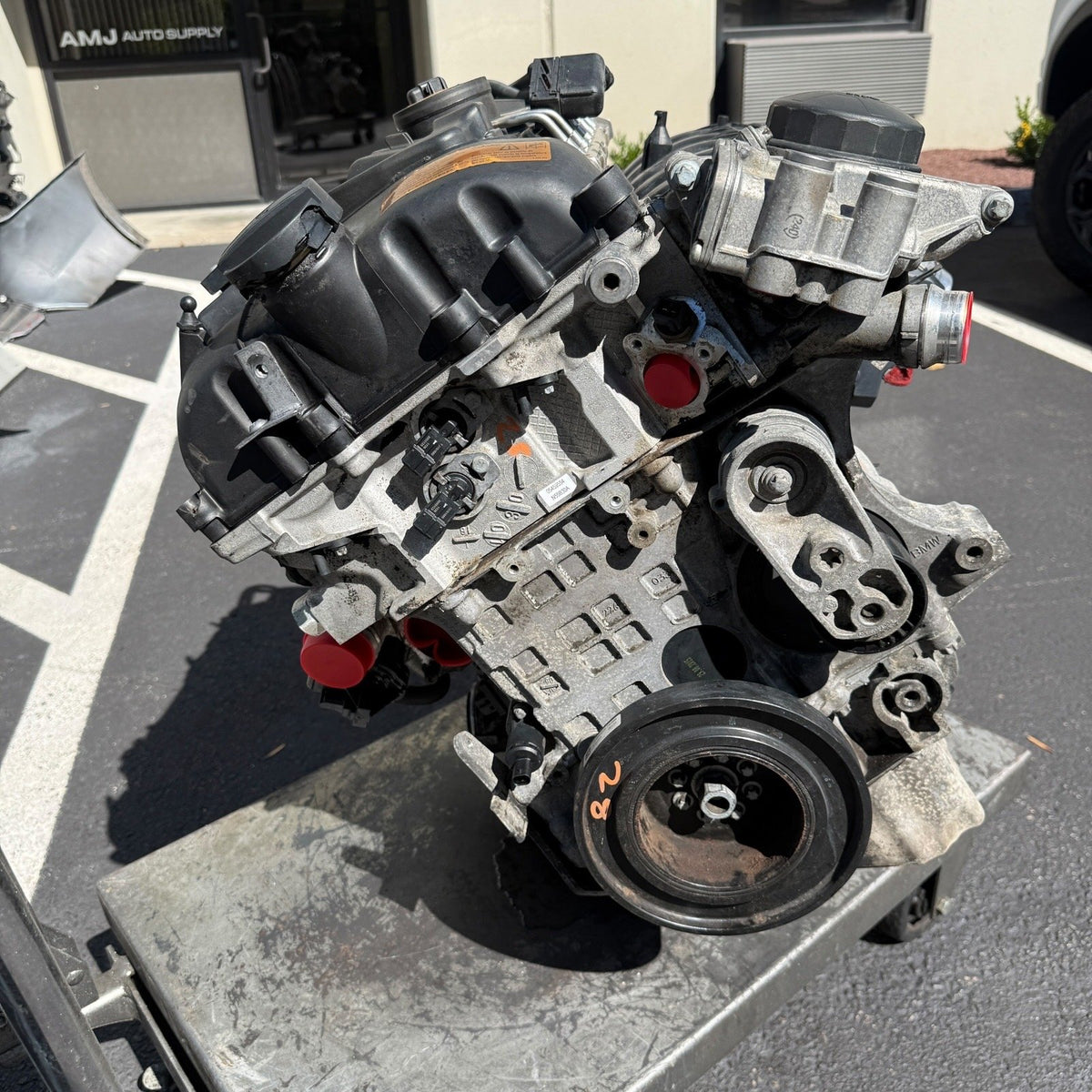 14-16 OEM BMW F30 F33 F34 F36 EWG AWD Long Block N55 ENGINE MOTOR 81k Miles