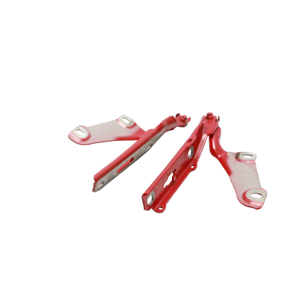 2017-2020 Audi A3 S3 Hood Hinge Pair Set Tango Red 8V0823302, 8V0823301