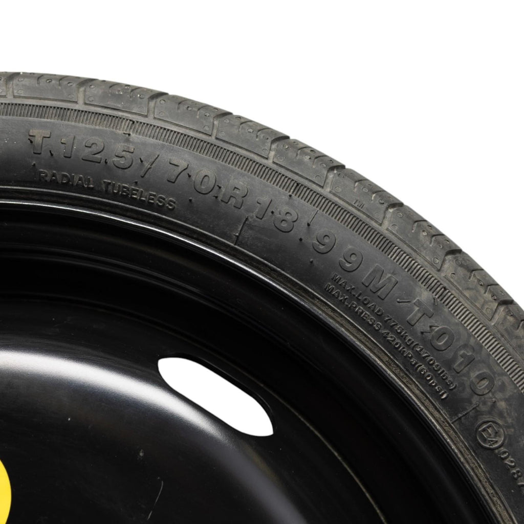 2015-2020 Audi A3 S3 VW GOLF R GTI Spare Tire Compact Donut Wheel T125/70R18 OEM