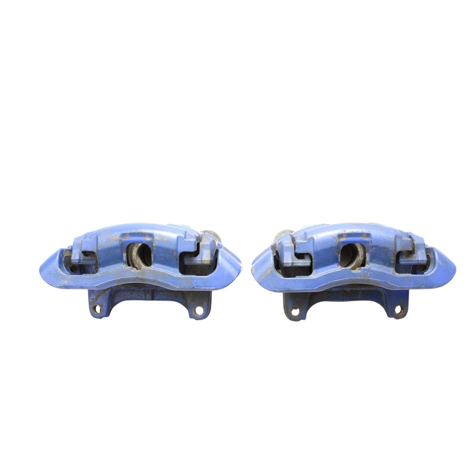 2005-2009 Volkswagen Mk5 R32 Front Caliper & Carrier Pair Blue OEM