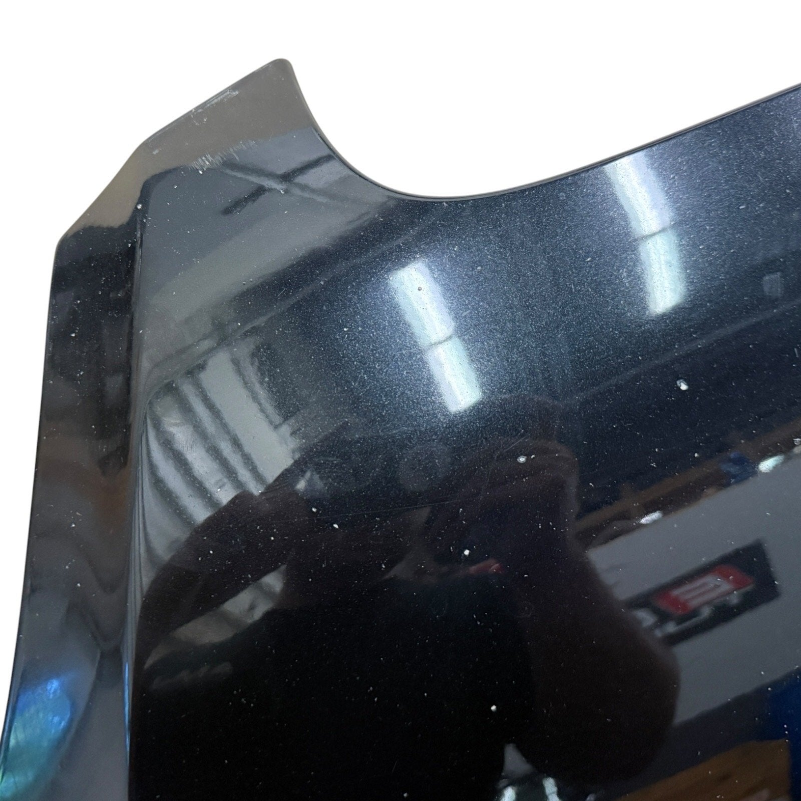 08-15 Audi TT TTS Front Hood Panel Phantom Black Pearl OEM *see Pics*