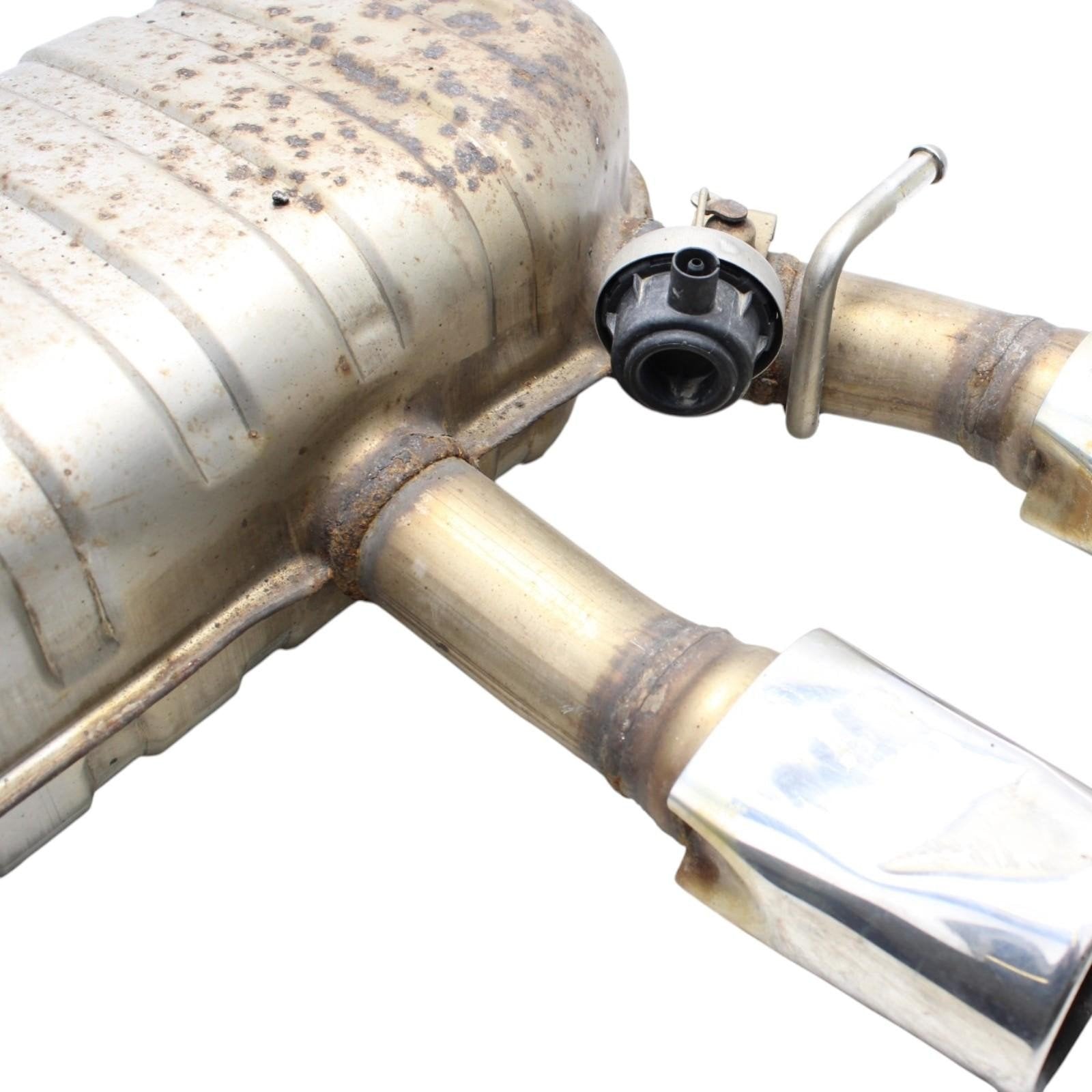 2008 VW GOLF MK5 R32 VR6 3.2L Rear Exhaust Muffler *Dents