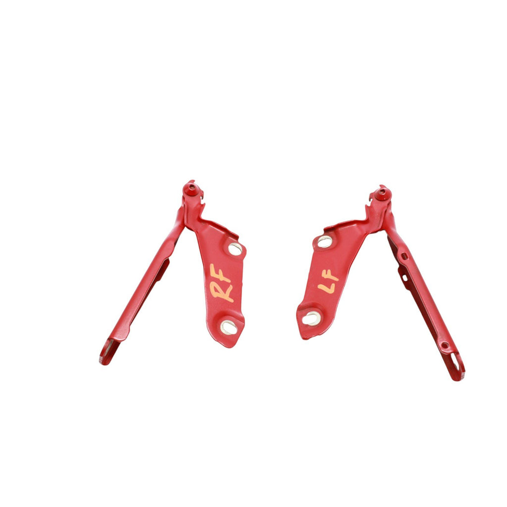 2017-2020 Audi A3 S3 Hood Hinge Pair Set Tango Red 8V0823302, 8V0823301