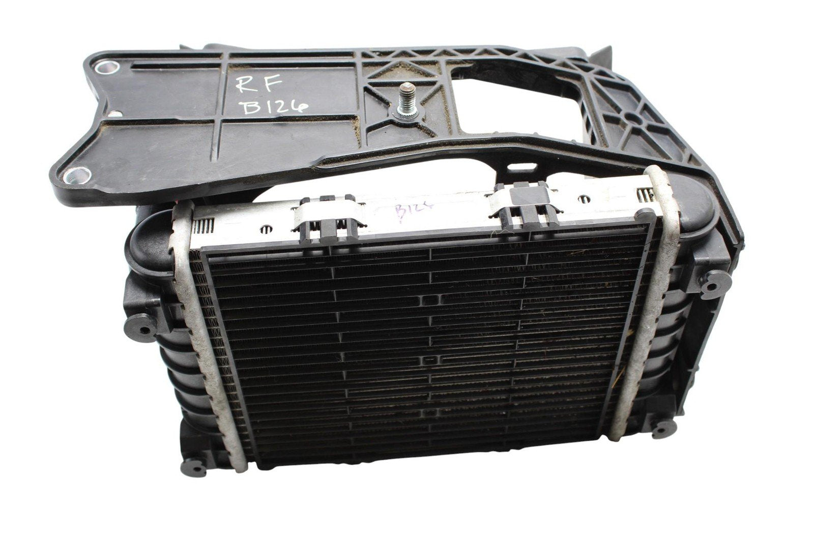 2017 - 2020 AUDI S3 RH PASSENGER AUX RADIATOR WITH BRACKET & DUCT 5Q0121251HA