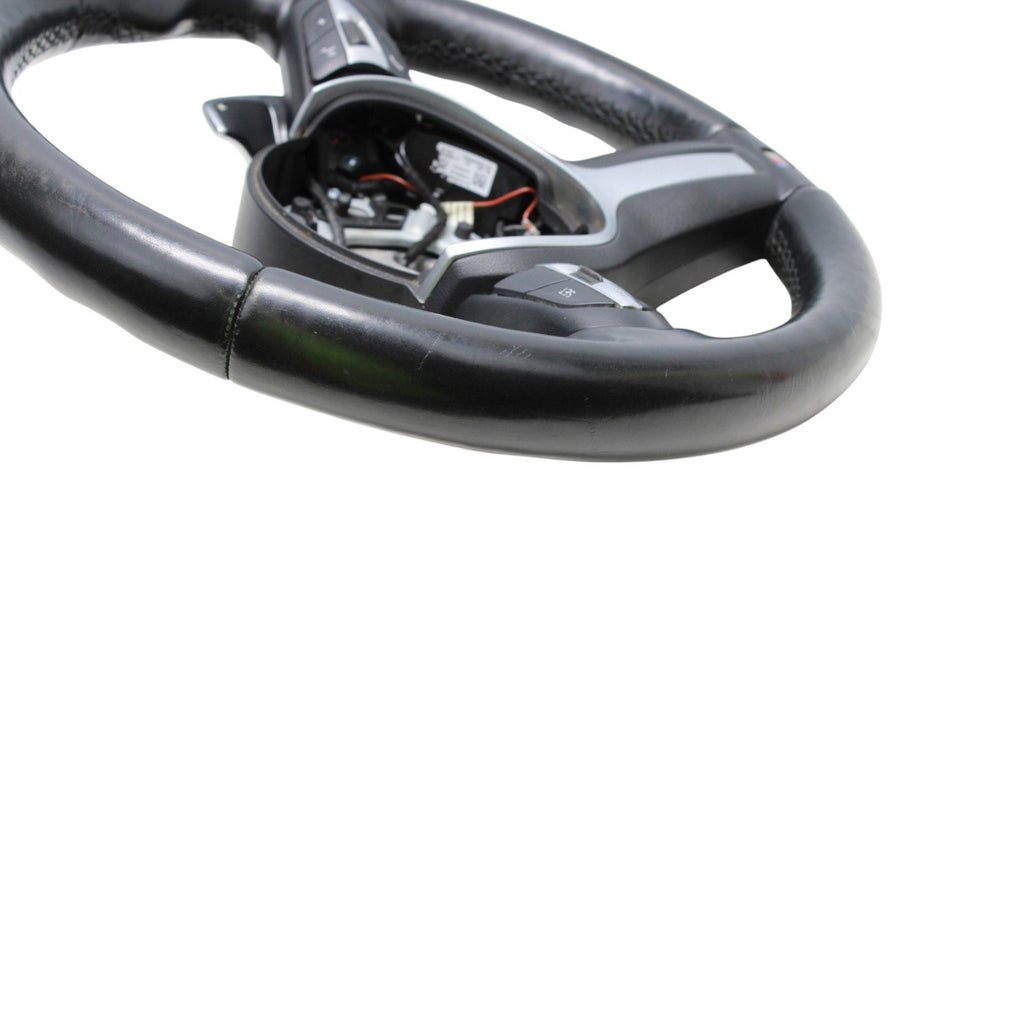 OEM BMW F23 F30 F32 F36 Steering Wheel Heated M Sport Black Leather w/Shifters
