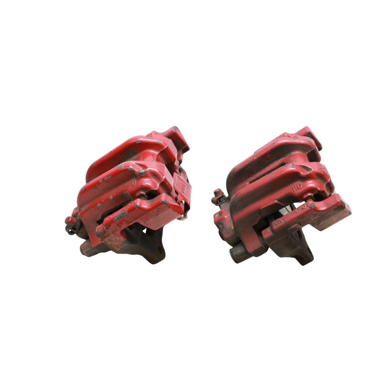 2013-2016 BMW 428i 435i F32 F33 F36 Rear Calipers Set Pair Painted Red OEM
