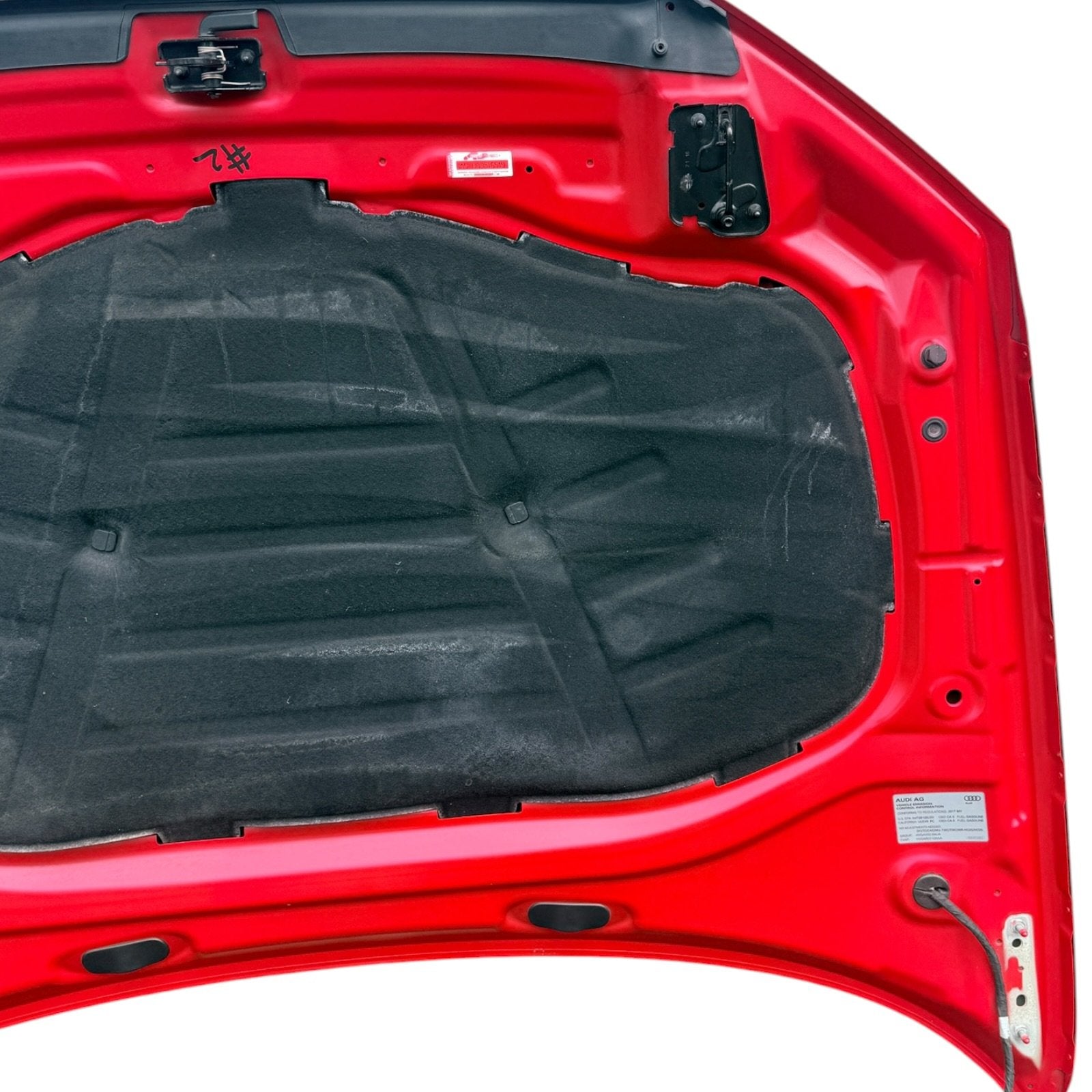 2015-2020 Audi S3 Hood Tango Red LY3U OEM *rock chips