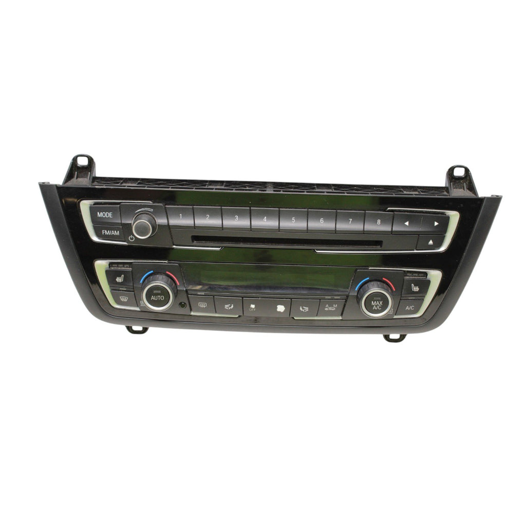 14-17 OEM BMW F32 F33 F36 F82 M3 M4 AC Heater Control Panel Radio Media Buttons