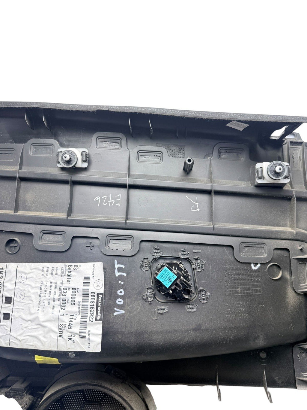 06-09 VW R32 Gti 2-dr Rear Right Interior Quarter Trim Panel RH 1K3867044