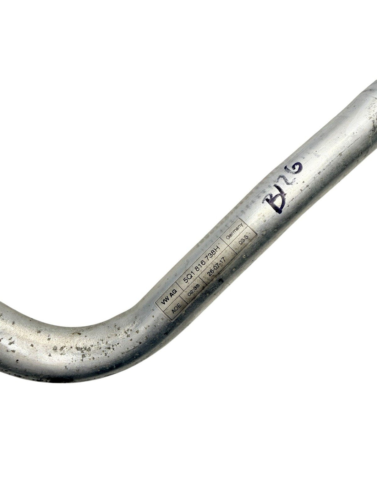 2017-2025 AUDI A3 S3 AIR CONDITIONER SUCTION HOSE & LIQUID PIPE 5Q1816738H OEM