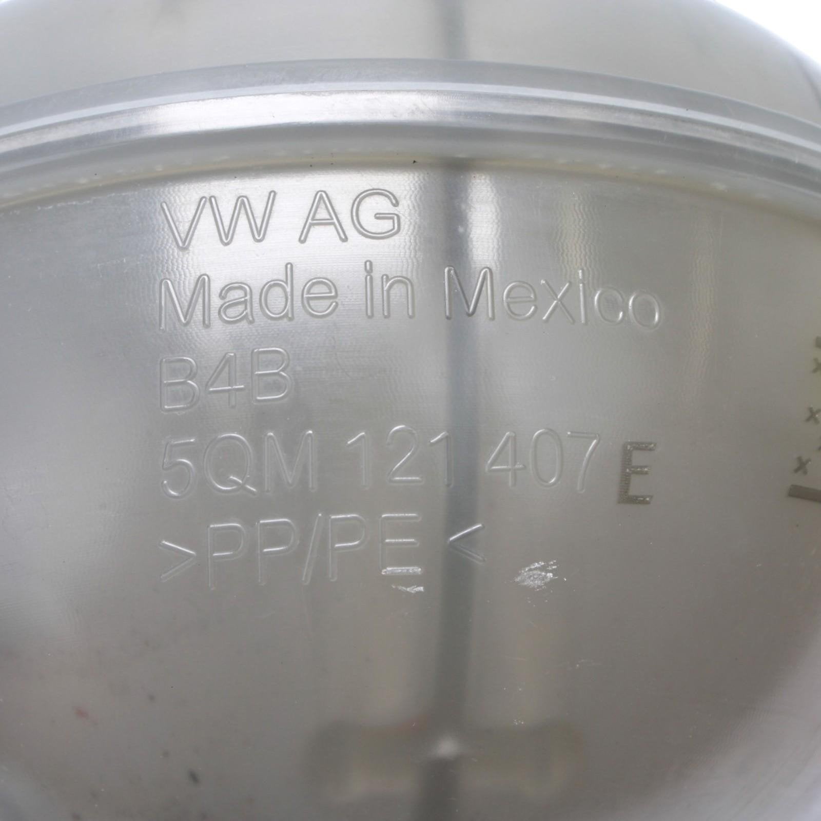 2015-2021 VW GTI Golf R Coolant Reservoir Tank Audi A3 S3 OEM 5QM121407