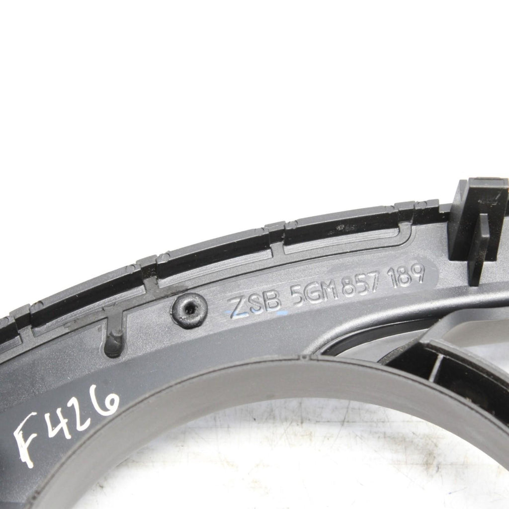 15-21 VW GTI R Gauge Cluster Speedometer Trim Paiano Black OEM *light scratches