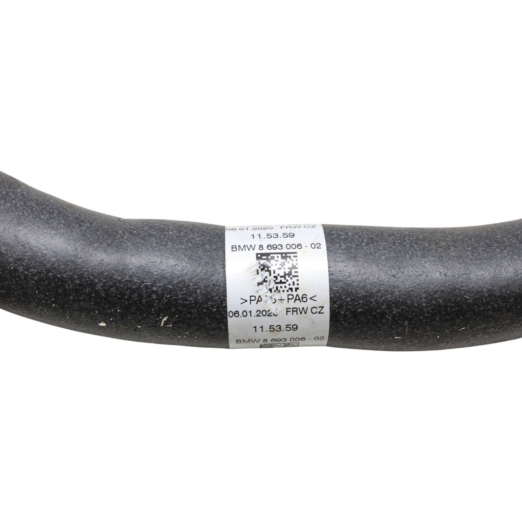 2019-2025 BMW M340i G20 B58 Engine Breather Pressure Vent Hose Pipe Line 8693006