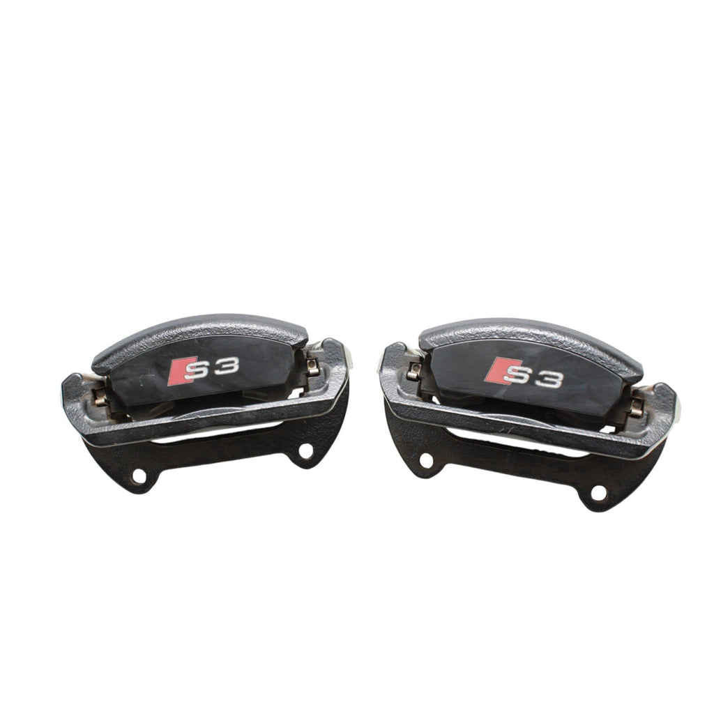 2015-2020 Audi S3 Front Left and Right Brake Caliper Set Black OEM 340mm