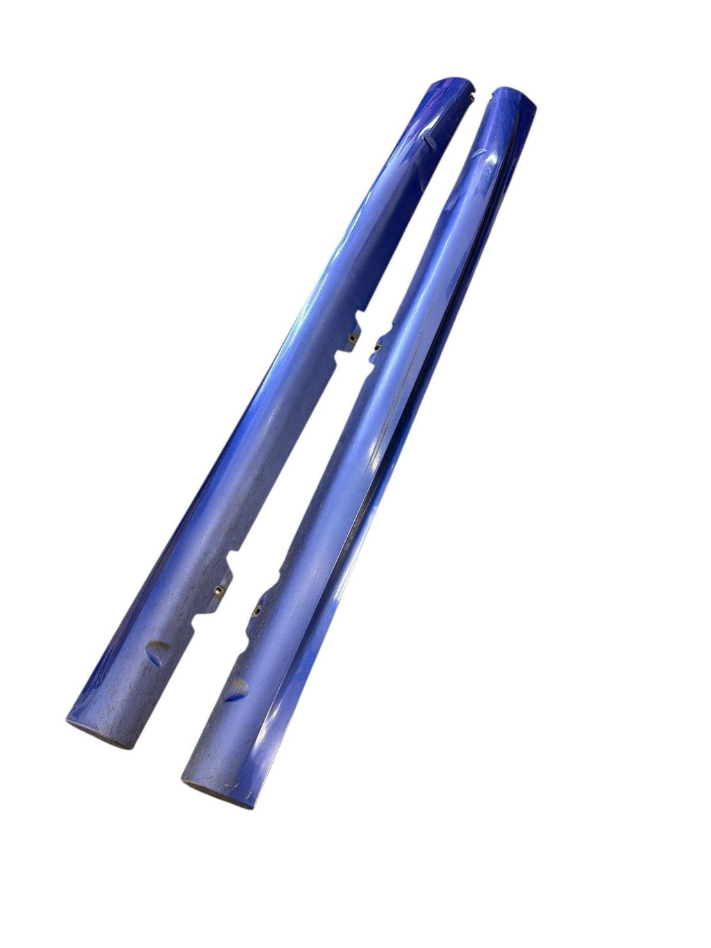 12-13 Volkswagen Golf R Side Skirts BLUE METALLIC 5K0853855E 5K0853856E *damage*