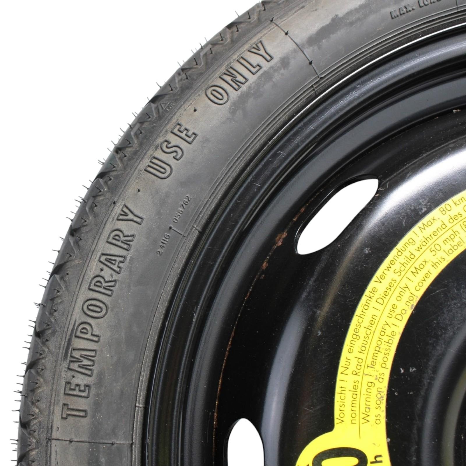 2008-2014 VW Golf MK6 Space Saver Spare Tire 3.5x18 ET25.5 T125/70R18 1K0601027B