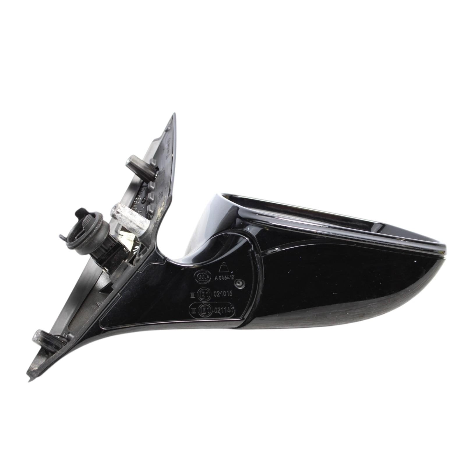 2011-2012 BMW 528i 535i 550i Right Door Mirror Black OEM *light scratches*