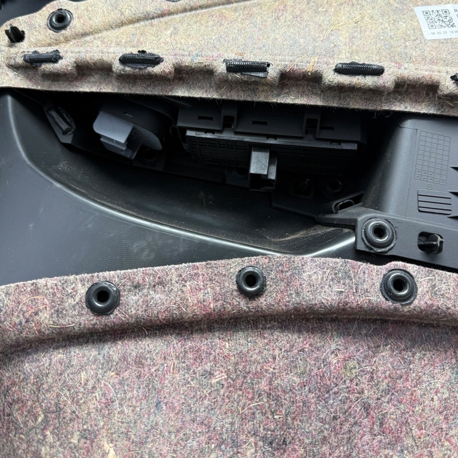 2022-2025 VW GOLF R Front Left Driver Side Door Panel With Carbon Fiber Trim OEM